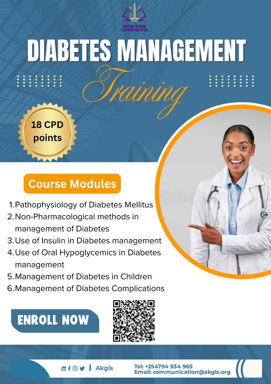 Diabetes Management Training Course Image